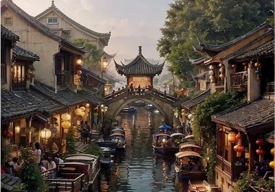 周庄古镇探秘：山东众悦旅游直通车带你畅游古韵